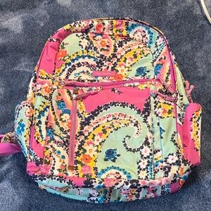 Vera Bradley Multicolor Paisley Backpack